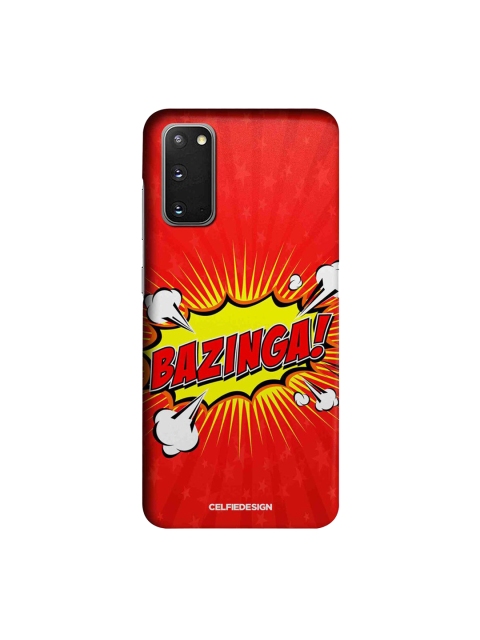 

CelfieDesign Samsung S20 Bazinga Print Slim Back Case, Multi