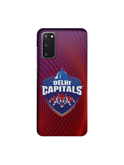 

CelfieDesign Delhi Capitals Printed Samsung S20 Slim Back Case, Navy blue