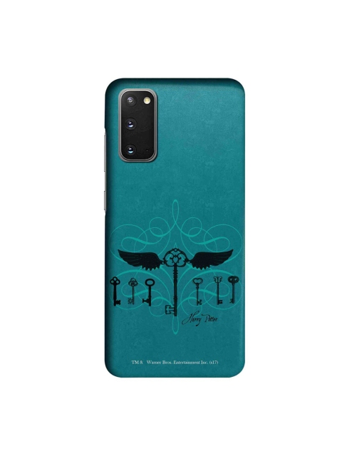 

CelfieDesign Teal Blue & Black Harry Potter Keys Slim Back Case for Samsung S20