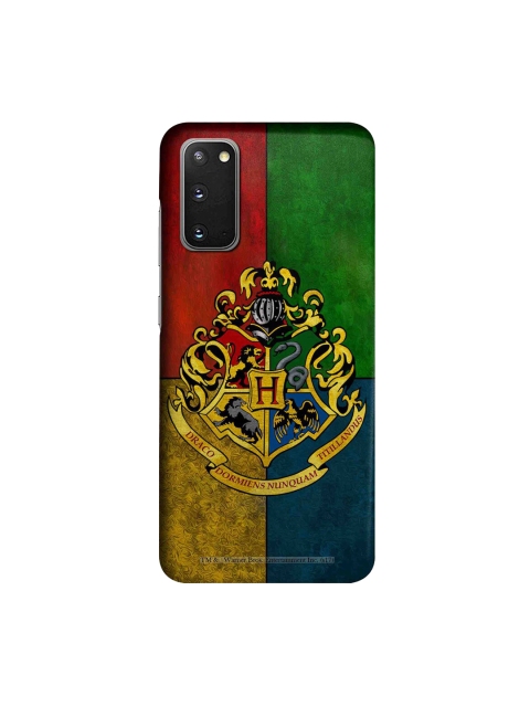 

CelfieDesign Multicoloured Hogwarts Sigil Samsung S20 Slim Back Case, Multi