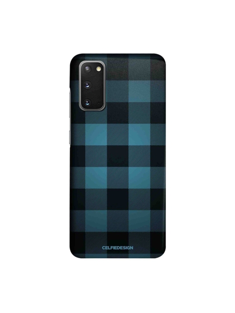 

CelfieDesign Blue Checkmate Samsung S20 Slim Back Case