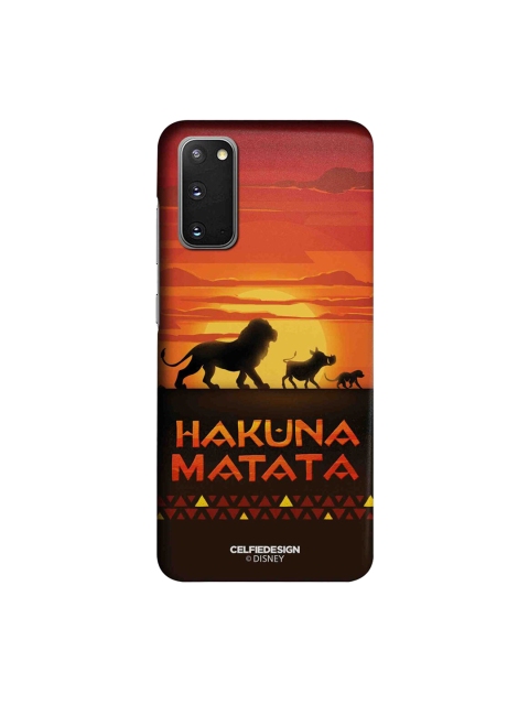 

CelfieDesign Multicoloured Hakuna Matata Samsung S20 Slim Back Case, Multi