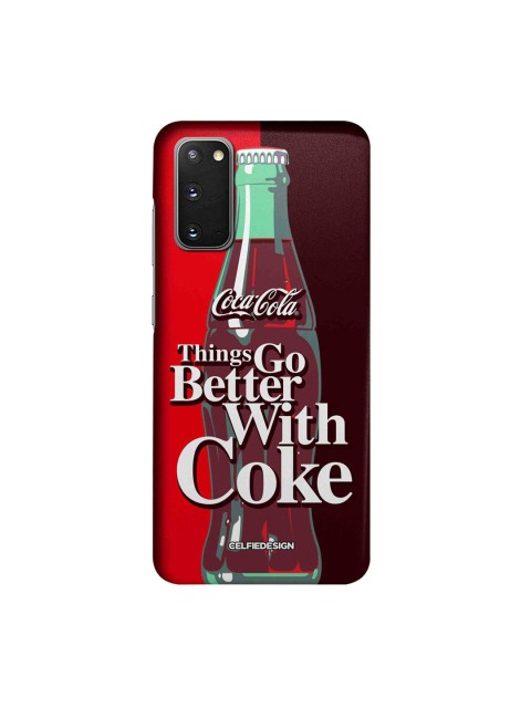 

CelfieDesign Red Go With Coke Samsung S20 Slim Back Case