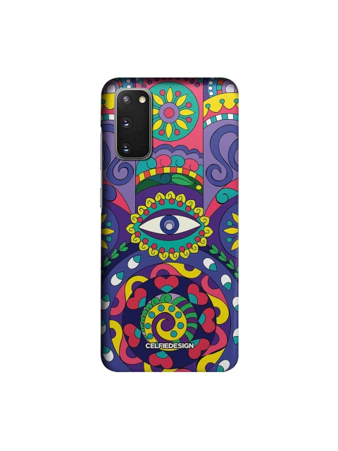 

CelfieDesign Multicoloured Humsa Samsung S20 Slim Back Case, Multi