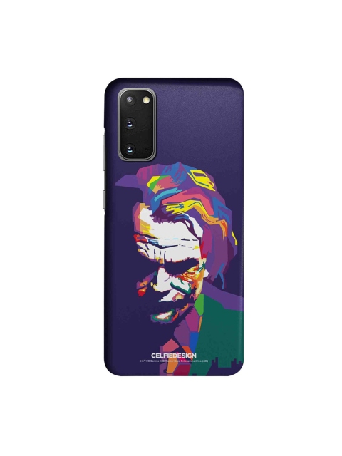 

CelfieDesign Multicoloured Joker Art Samsung S20 Slim Back Case, Multi