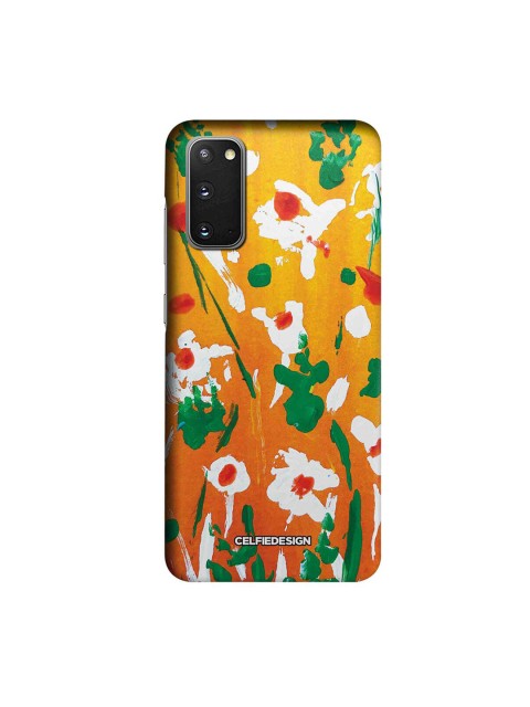 

CelfieDesign Yellow Blooming Samsung S20 Slim Back Case