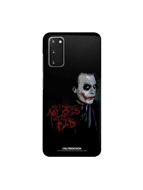 

CelfieDesign Black Jokers Sarcasm Samsung S20 Slim Back Case