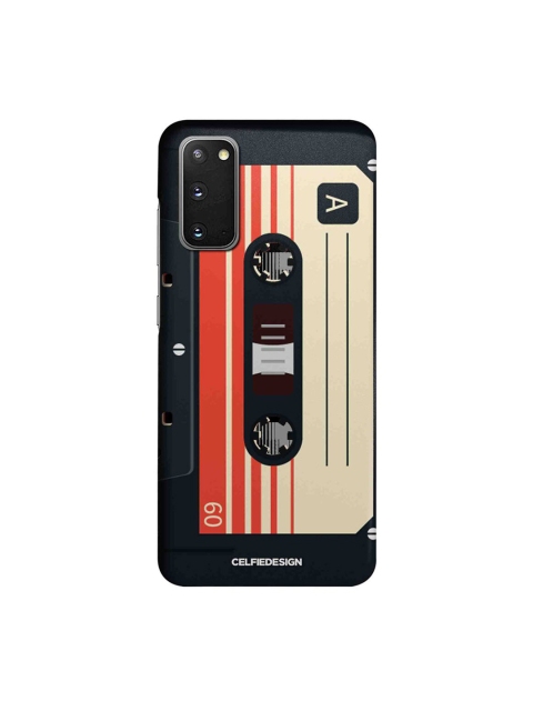 

CelfieDesign Black Casette Samsung S20 Slim Back Case