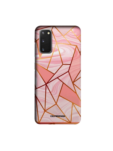 

CelfieDesign Peach Marble Flow Samsung S20 Slim Back Case