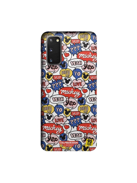 

CelfieDesign Blue & Red Mickey Doodle Samsung Galaxy S20 Slim Back Case