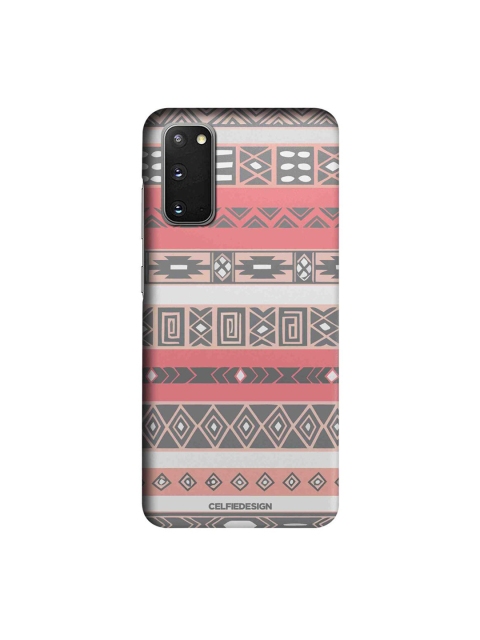 

CelfieDesign Peach & Pink Aztec Samsung Galaxy S20 Slim Back Case