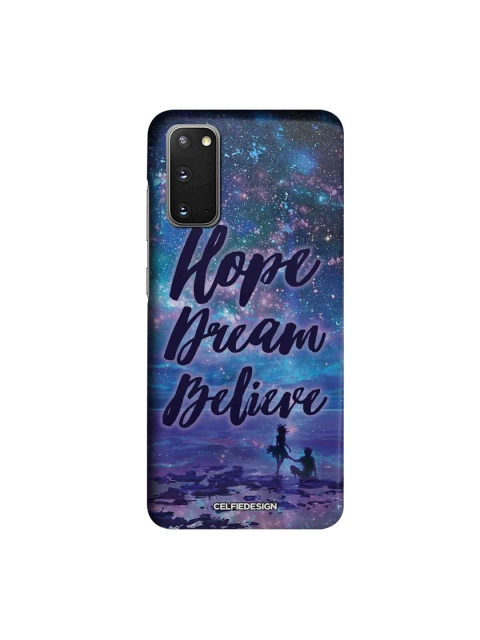 

CelfieDesign Blue & Purple Hope Dream Believe for Samsung Galaxy S20 Slim Back Case