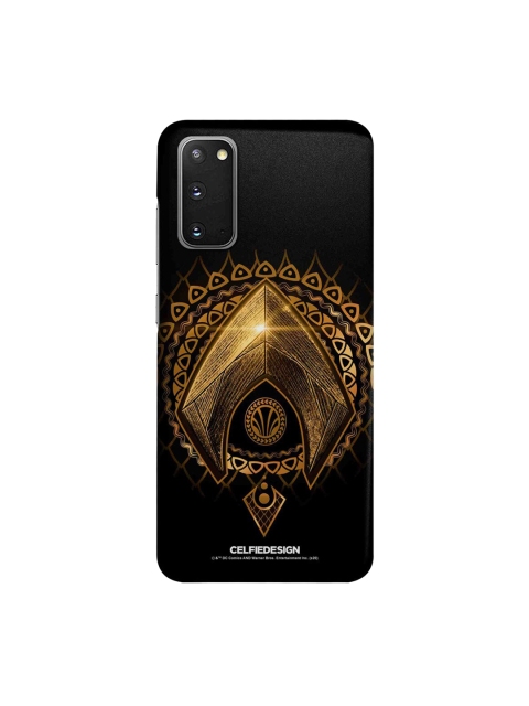 

CelfieDesign Black & Gold-Toned Aquaman Samsung Galaxy S20 Slim Back Case