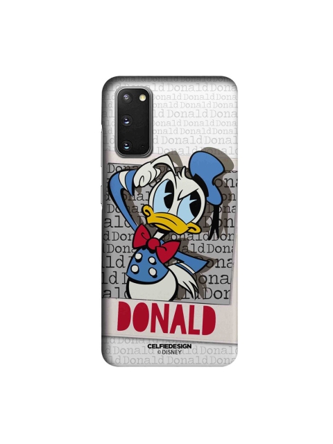 

CelfieDesign White & Blue Donald Duck Samsung Galaxy S20 Slim Back Case