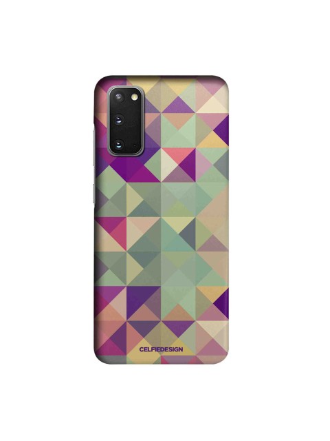 

CelfieDesign Purple & Green Kaleidoscope Samsung Galaxy S20 Slim Back Case