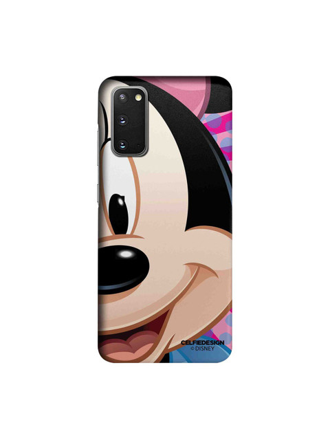

CelfieDesign Black & Beige Minnie Mouse Samsung Galaxy S20 Slim Back Case