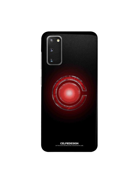

CelfieDesign Black & Red Logo Cyborg Samsung S20 Slim Back Case