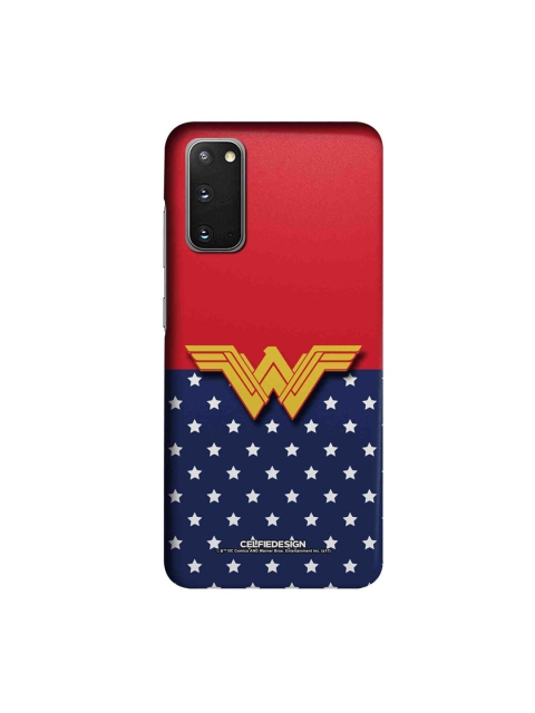 

CelfieDesign Red & Blue Classic Wonder Woman Logo Samsung Galaxy S20 Slim Back Case