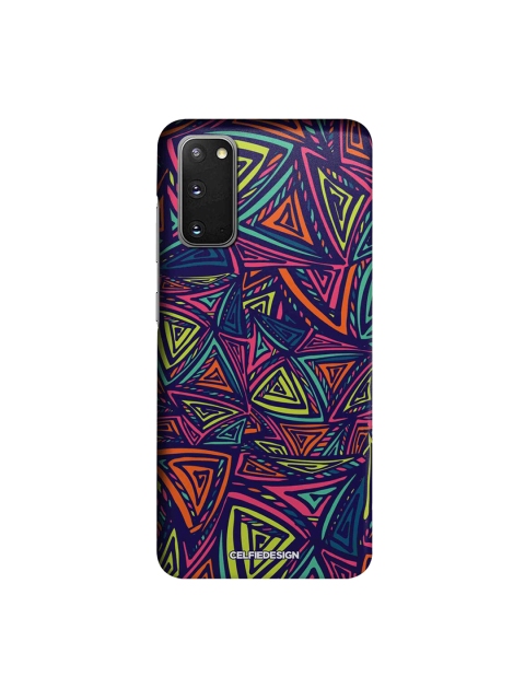 

CelfieDesign Multicoloured Printed Samsung Galaxy S20 Slim Back Case, Blue