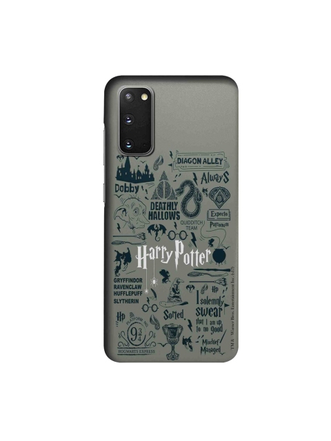 

CelfieDesign Grey & White Harry Potter Infographic Samsung Galaxy S20 Slim Back Case