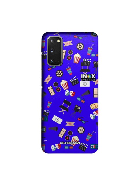 

CelfieDesign Blue & Black Love Cinema Samsung Galaxy S20 Slim Back Case