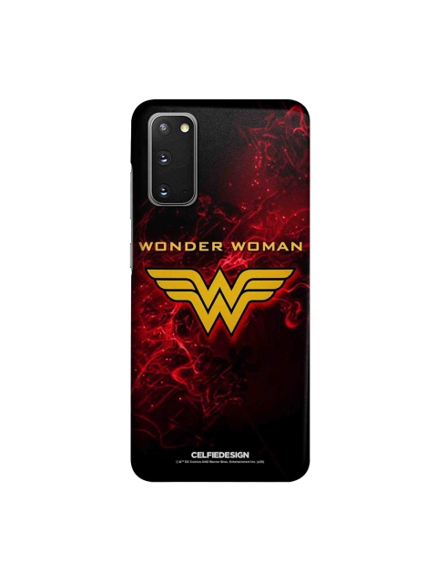 

CelfieDesign Black & Red Wonder Woman Emblem Samsung Galaxy S20 Slim Back Case