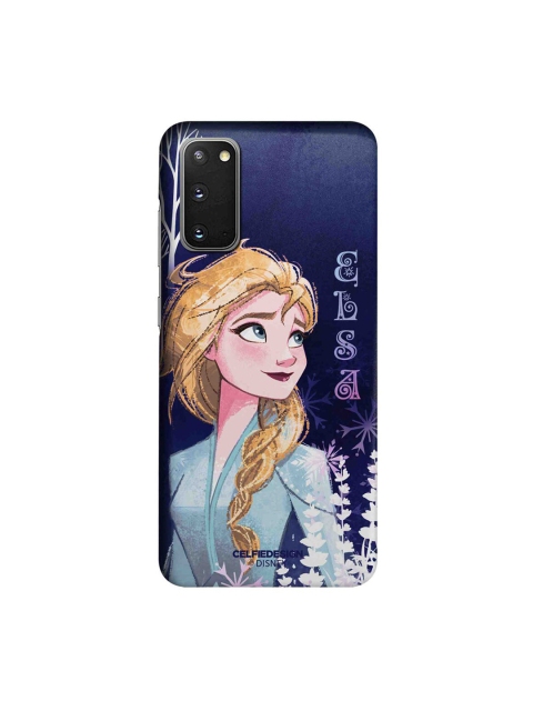 

CelfieDesign Multicoloured Elsa Samsung Galaxy S20 Slim Back Case, Blue