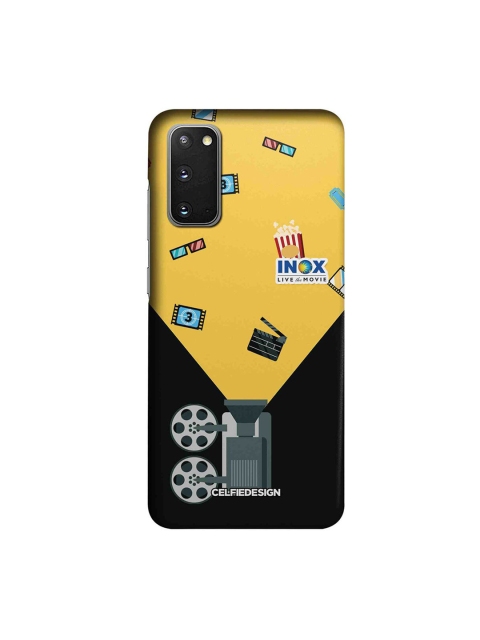 

CelfieDesign Yellow & Black Inox Cinema Samsung Galaxy S20 Slim Back Case