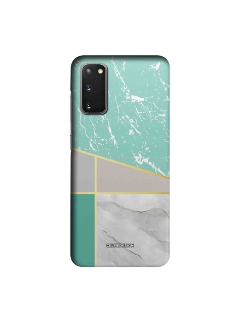 

CelfieDesign Green & Grey Marble Sheen Samsung Galaxy S20 Slim Back Case
