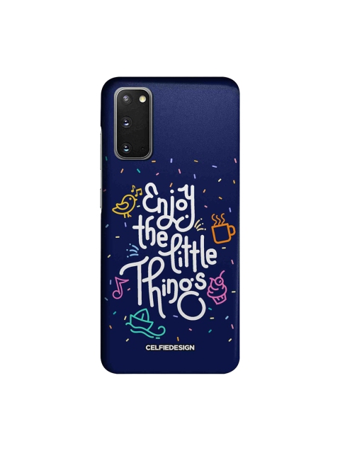 

CelfieDesign Blue & White Enjoy The Little Things Samsung Galaxy S20 Slim Back Case