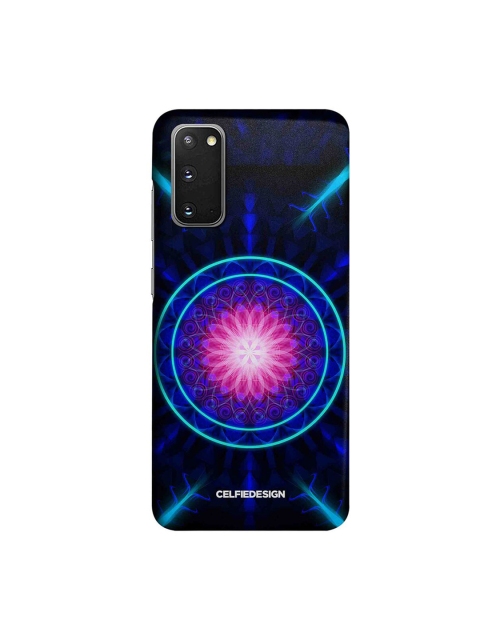 

CelfieDesign Black & Blue Printed Samsung Galaxy S20 Slim Back Case