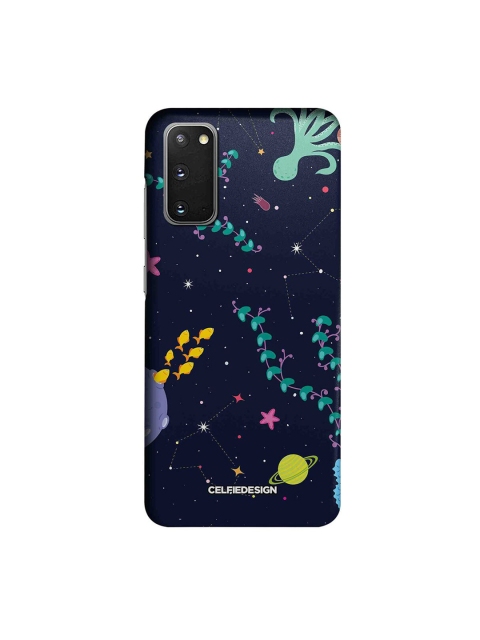 

CelfieDesign Blue & Yellow Printed Plastic Samsung Galaxy S20 Slim Back Case