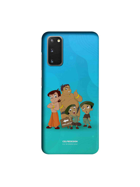 

CelfieDesign Blue & Brown Chota Bheem Gang Samsung Galaxy S20 Slim Back Case