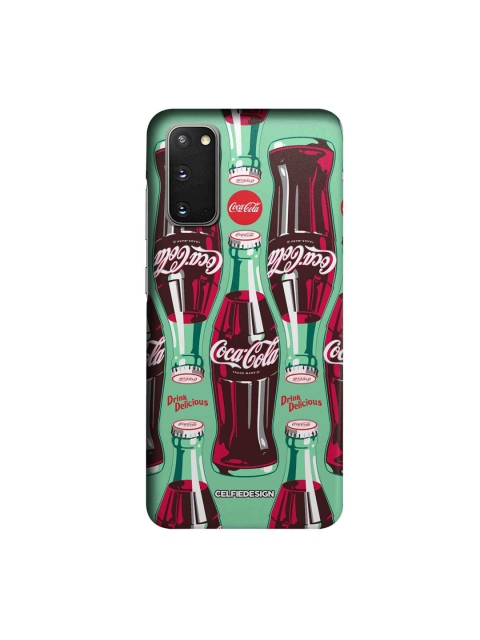 

CelfieDesign Green & Maroon Printed Plastic Samsung Galaxy S20 Slim Back Case