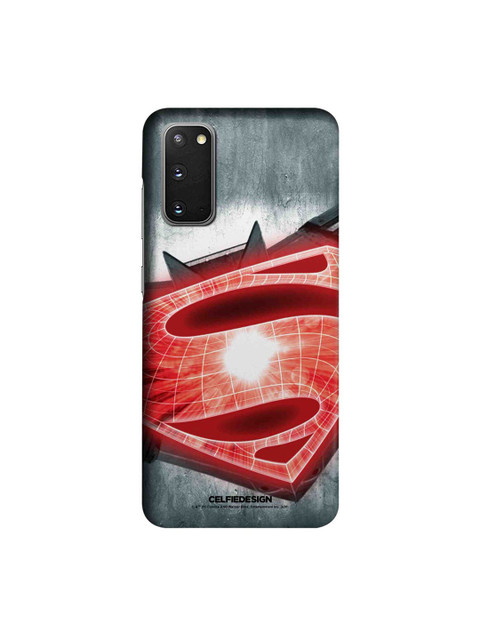 

CelfieDesign Grey & Red Super man Printed Samsung Galaxy S20 Slim Back Case