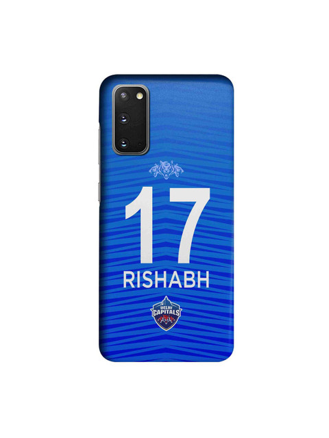

CelfieDesign Blue & White Delhi Capitals Gear Up Printed Samsung Galaxy S20 Slim Back Case
