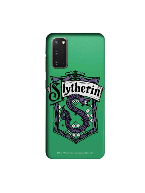 

CelfieDesign Green & Purple Crest Slytherin Samsung Galaxy S20 Slim Back Case