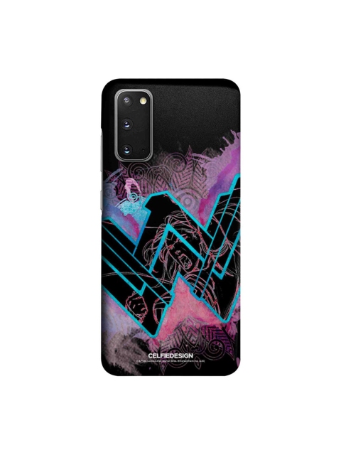

CelfieDesign Black & Purple Wonder Woman Splash Samsung Galaxy S20 Slim Back Case