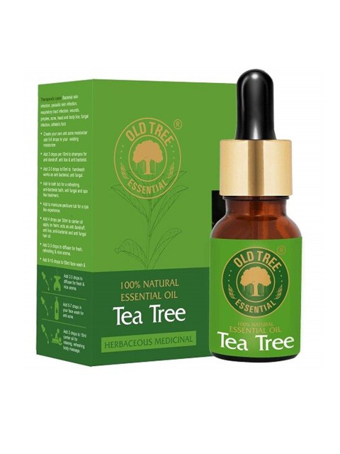 

OLD TREE Tea Tree Oil For Skin & Hair 15 ml, Green