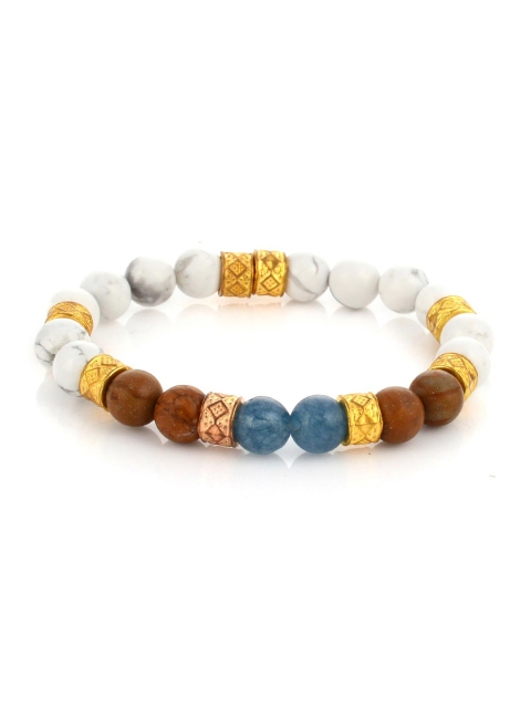 

Tistabene Women Multi Color Rhodium -Plated Link Bracelet