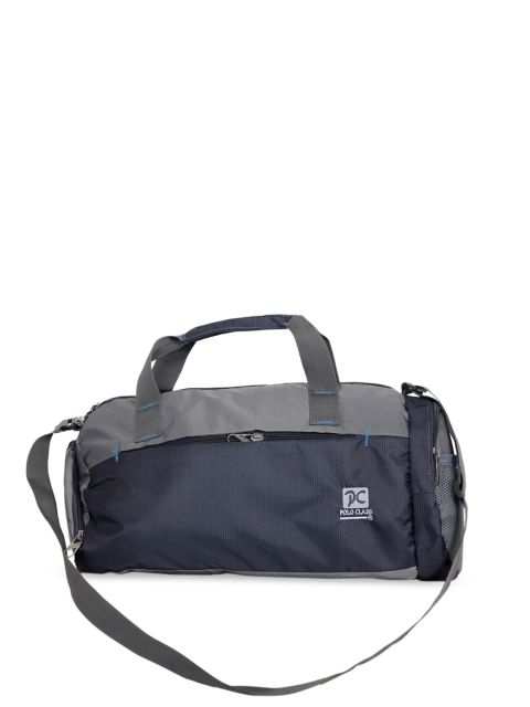 

Polo Class Blue Solid Gym Duffel Bag