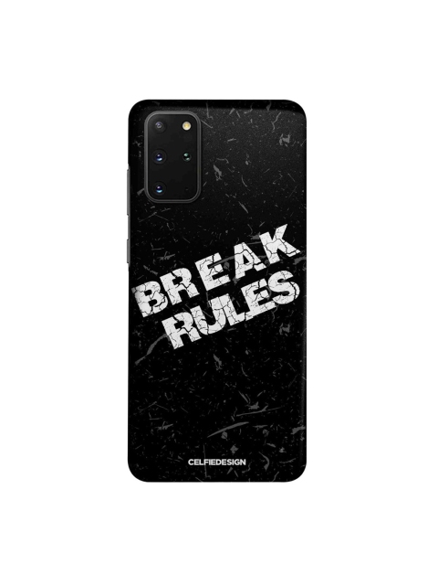 

CelfieDesign Black & White Break Rules Samsung Galaxy S20 Slim Back Case
