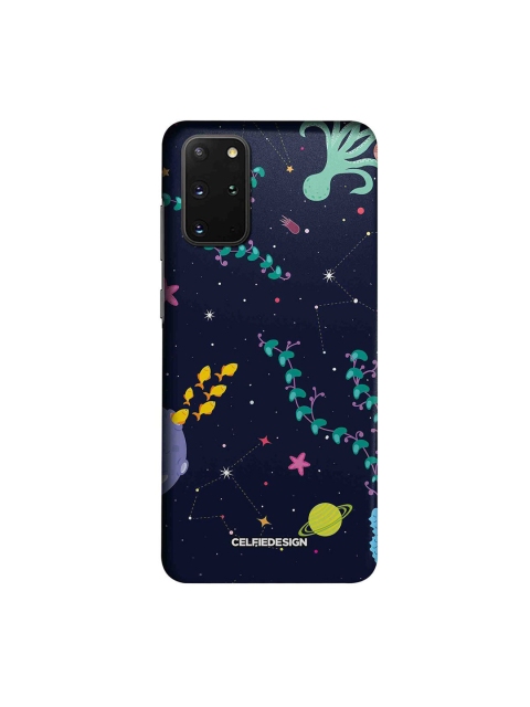 

CelfieDesign Black & Green Space Aquarium Samsung Galaxy S20 Slim Back Case, Blue