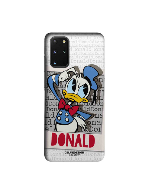 

CelfieDesign White & Blue Hello Mr Donald Plastic Samsung Galaxy S20 Plus Slim Back Case