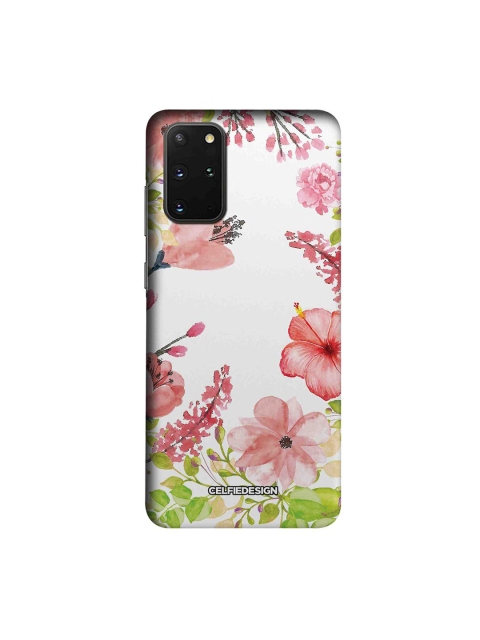 

CelfieDesign White & Pink Aquarelle Gardens Printed Samsung Galaxy S20 Plus Slim Back Case