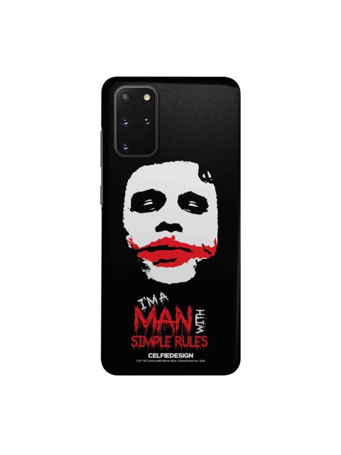 

CelfieDesign Black & White Man With Simple Rules Samsung Galaxy S20 Plus Slim Back Case