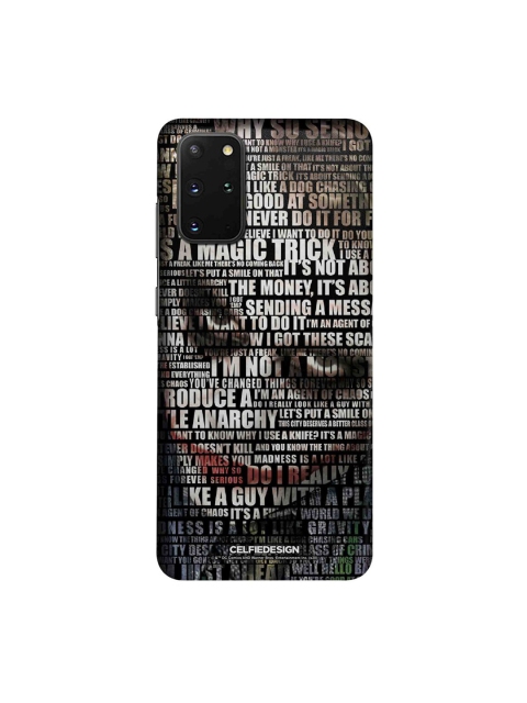 

CelfieDesign Black & White Joker Quotes Samsung Galaxy S20 Plus Slim Back Case