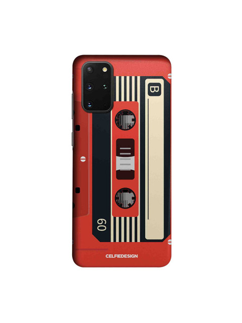

CelfieDesign Red & Black Casette Samsung Galaxy S20 Plus Slim Back Case