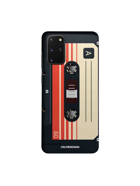 

CelfieDesign Black & Red Casette Samsung Galaxy S20 Plus Slim Back Case