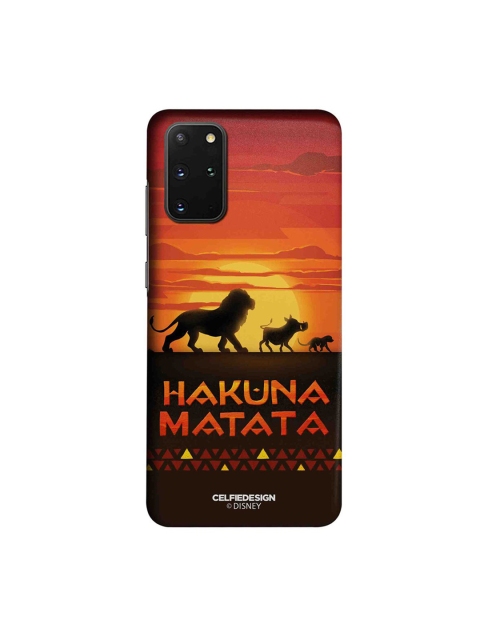 

CelfieDesign Orange & Black Hakuna Matata Samsung Galaxy S20 Plus Slim Back Case